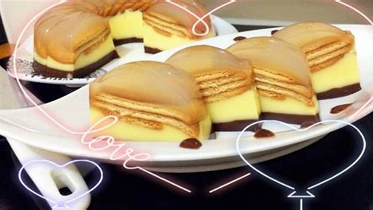 Rahasia Terungkap: Nikmati Lezatnya Puding Biskuit Marie dengan Resep Ajaib Ini