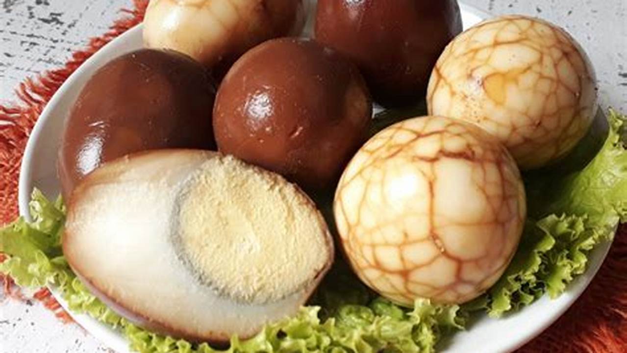 Resep Telur Pindang Pakai Teh: Cita Rasa Unik dan Rahasia Terkuak