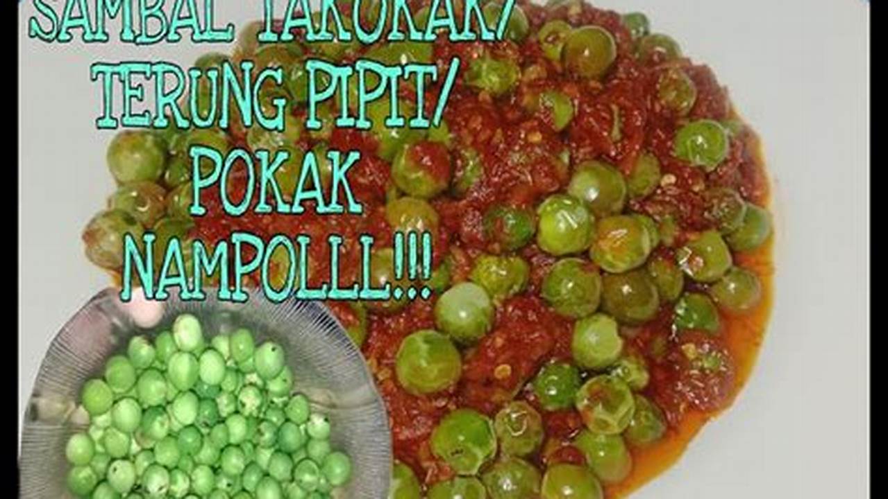 Resep Terong Pipit Santan: Nikmatnya Kuliner Nusantara Kaya Manfaat
