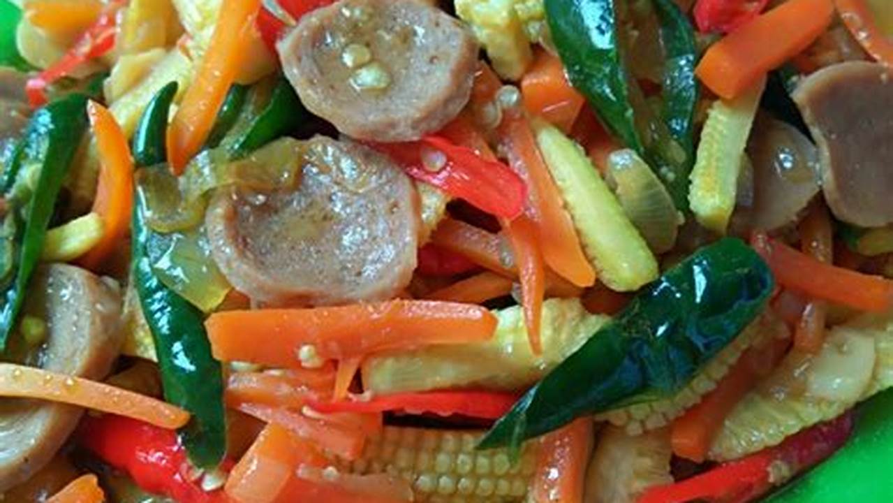 Tumis Jagung Muda dan Wortel: Resep Lezat dan Kaya Manfaat