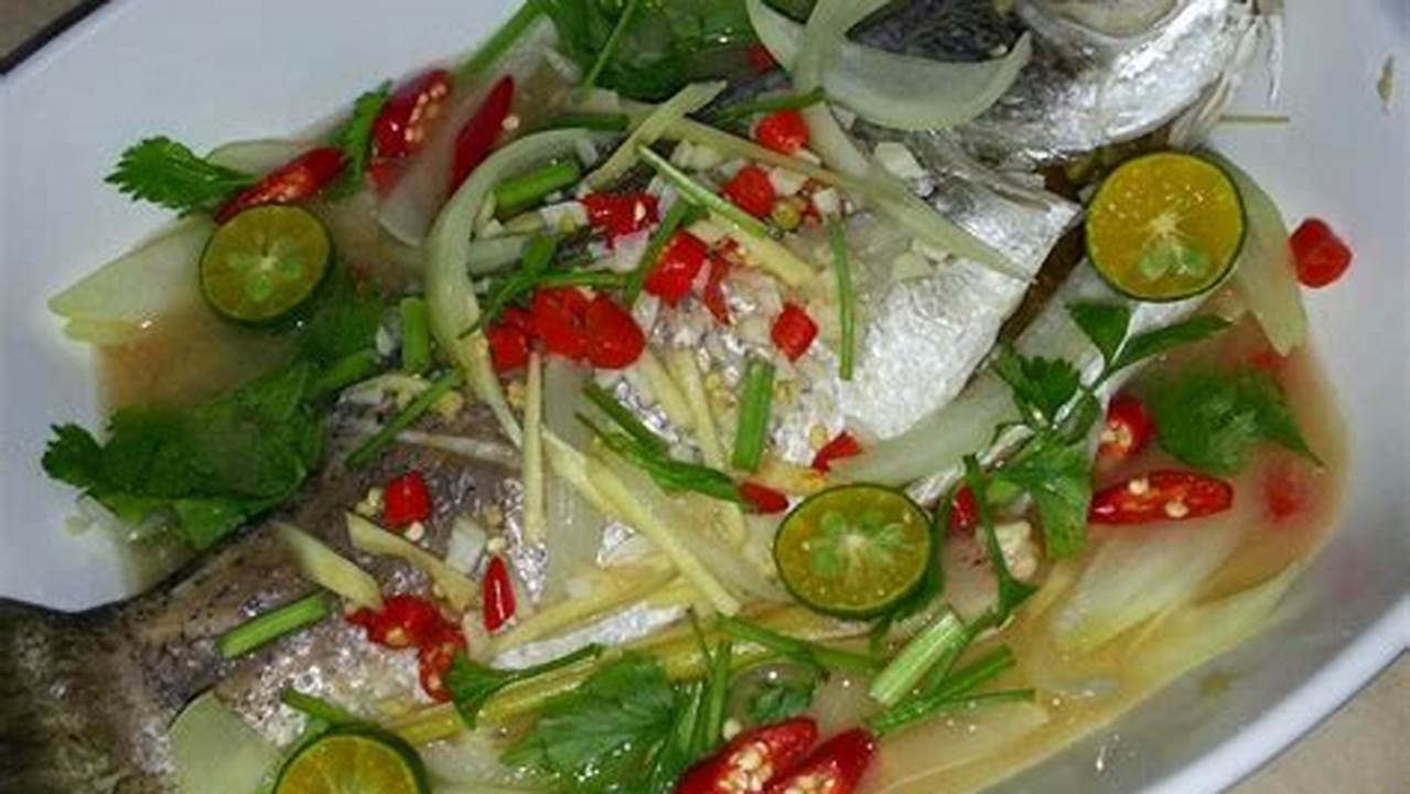 Resep Rahasia Ikan Stim Halia ala Restoran Chinese yang Bikin Nagih
