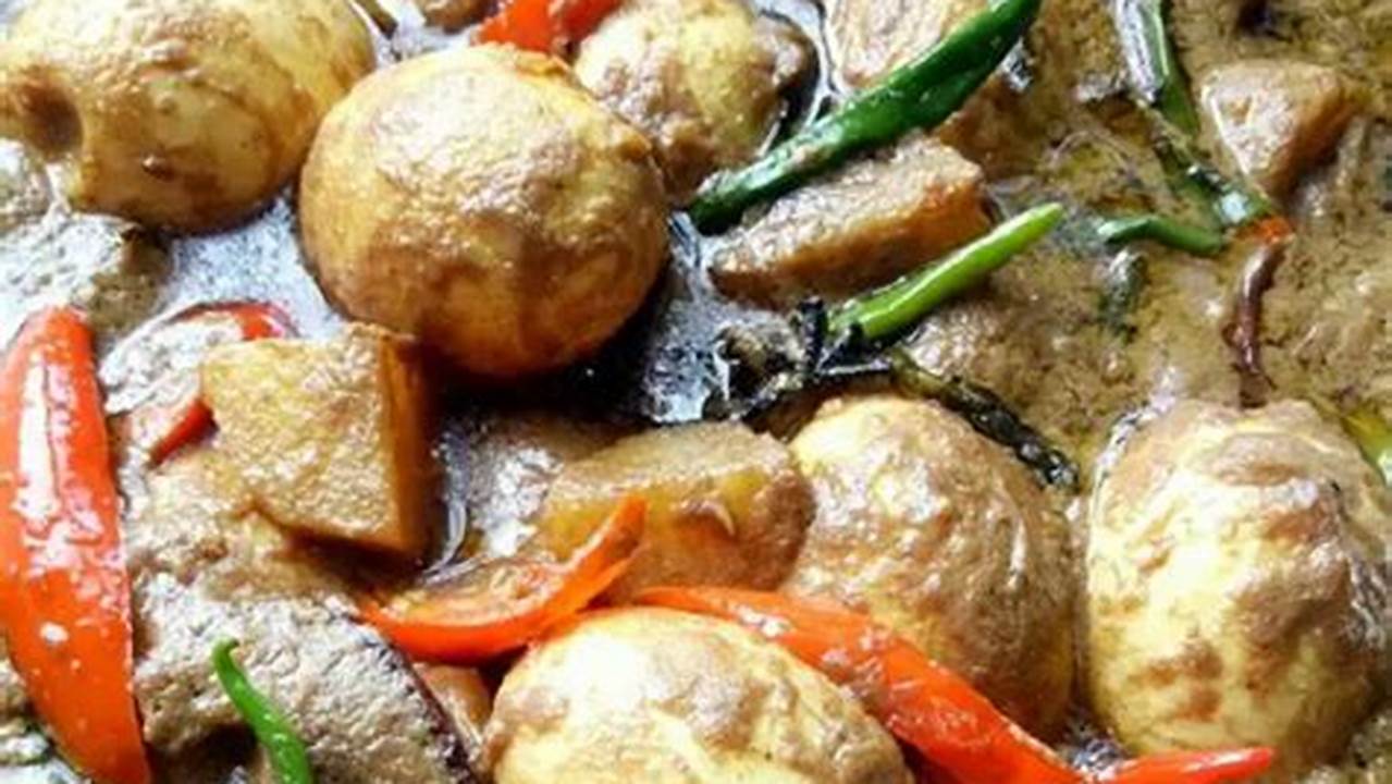 Resep Kurma Telur: Rahasia Kuliner yang Terungkap