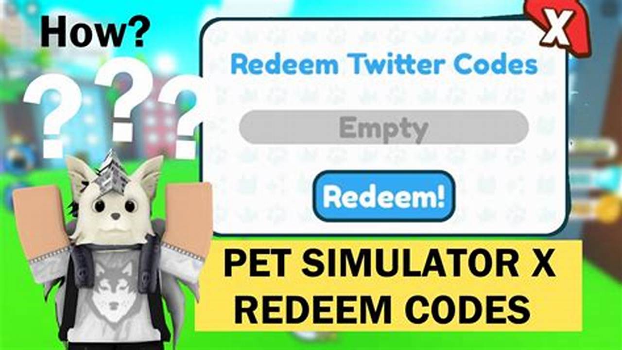 Unleash the Power: Roblox Redeem Exclusive Code Pet Simulator X Secrets Unveiled!