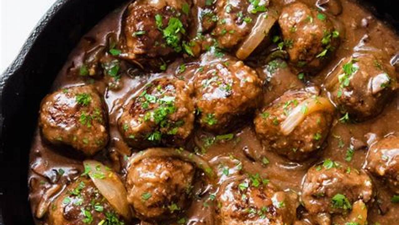 Resep Salisbury Steak Frozen Meatballs Crockpot: Rahasia Kelezatan yang Terungkap!