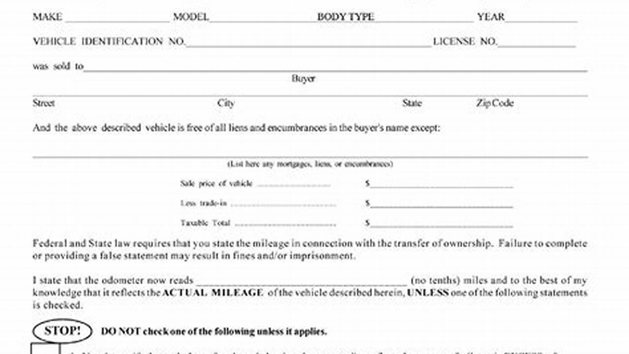 How to Complete the SCDMV Bill of Sale Form 4031: A Comprehensive Guide for Vehicle Owners