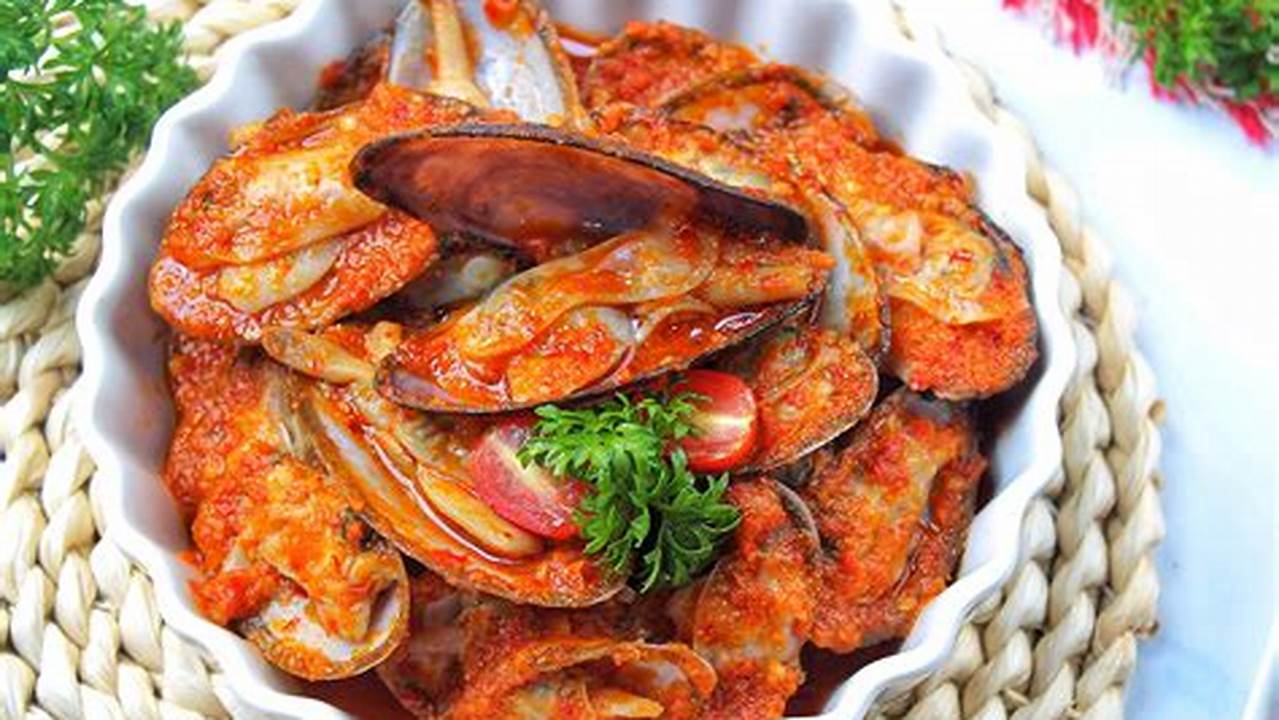Sensasi Baru Seafood Kerang Saus Padang, Wajib Dicoba!