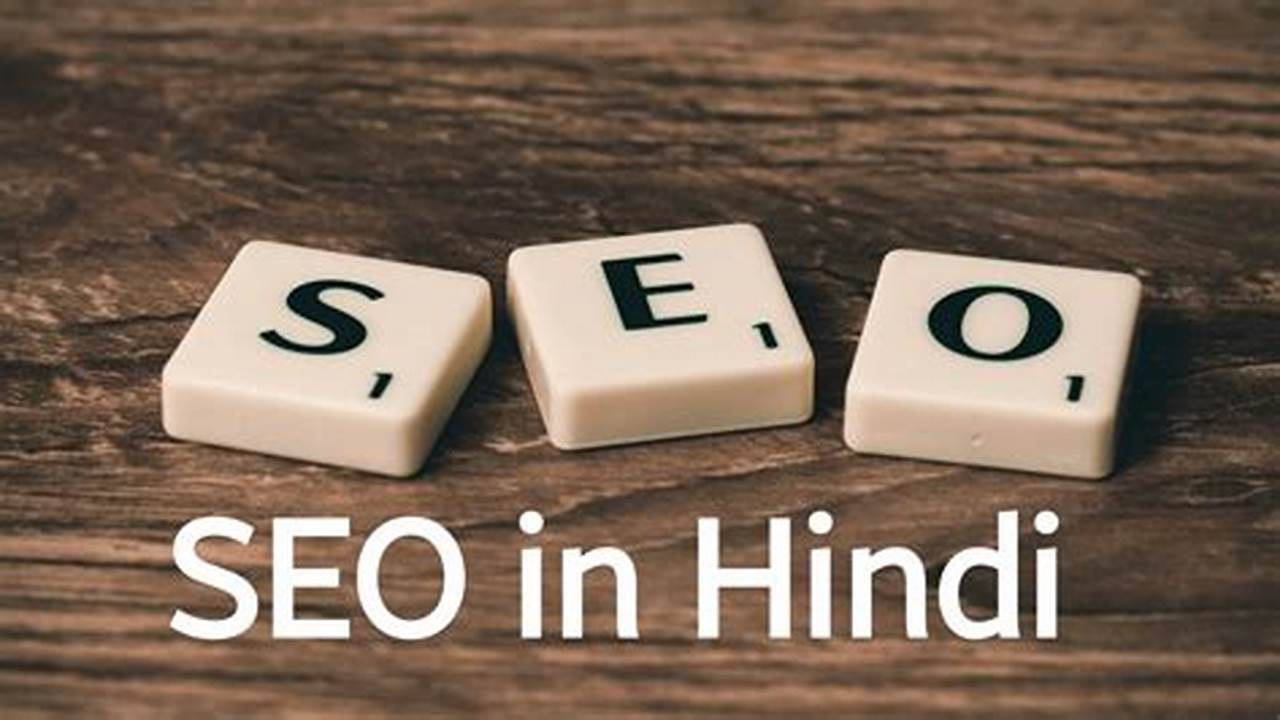 SEO Guide for Hindi Websites