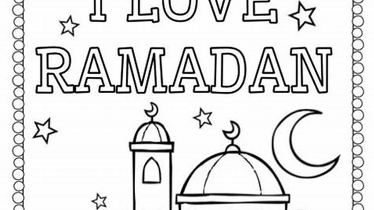 Temukan Rahasia Kreativitas Anak dalam Sketsa Mewarnai Ramadhan