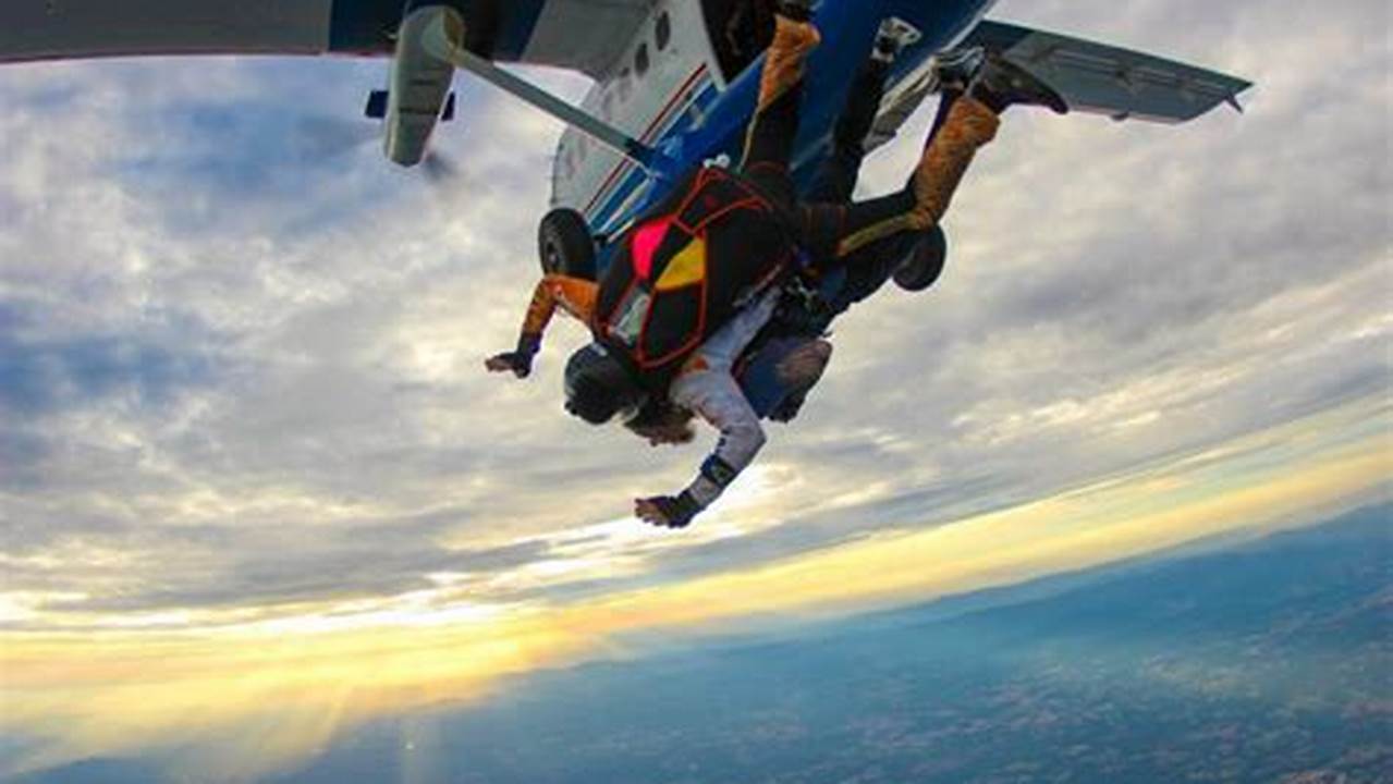 Skydive into Visibility: Exploring the Significance of Skydiving Orange