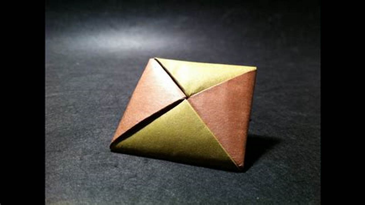 Small Square Simple Origami