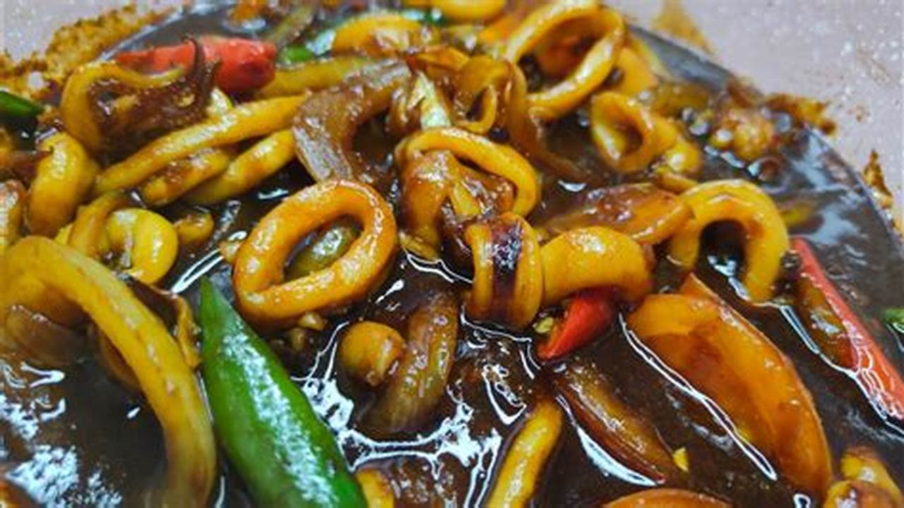 Temukan Resep Sotong Masak Kecap yang Super Nikmat dan Bikin Nagih