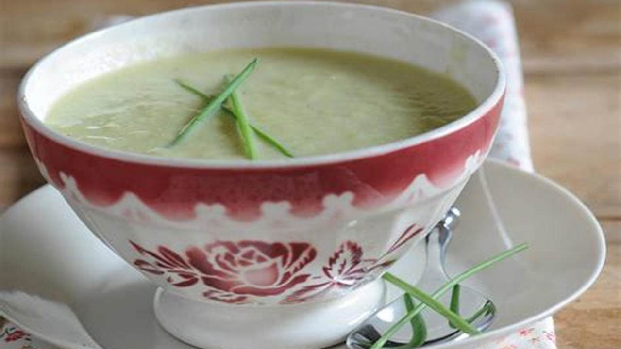 Resep Rahasia Soup Endives Poireaux yang Bikin Ketagihan