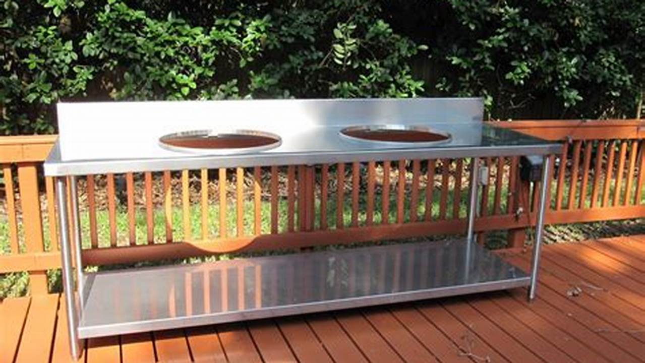 Stainless Steel Tables: A Perfect Choice for Your Outdoor Kitchen
