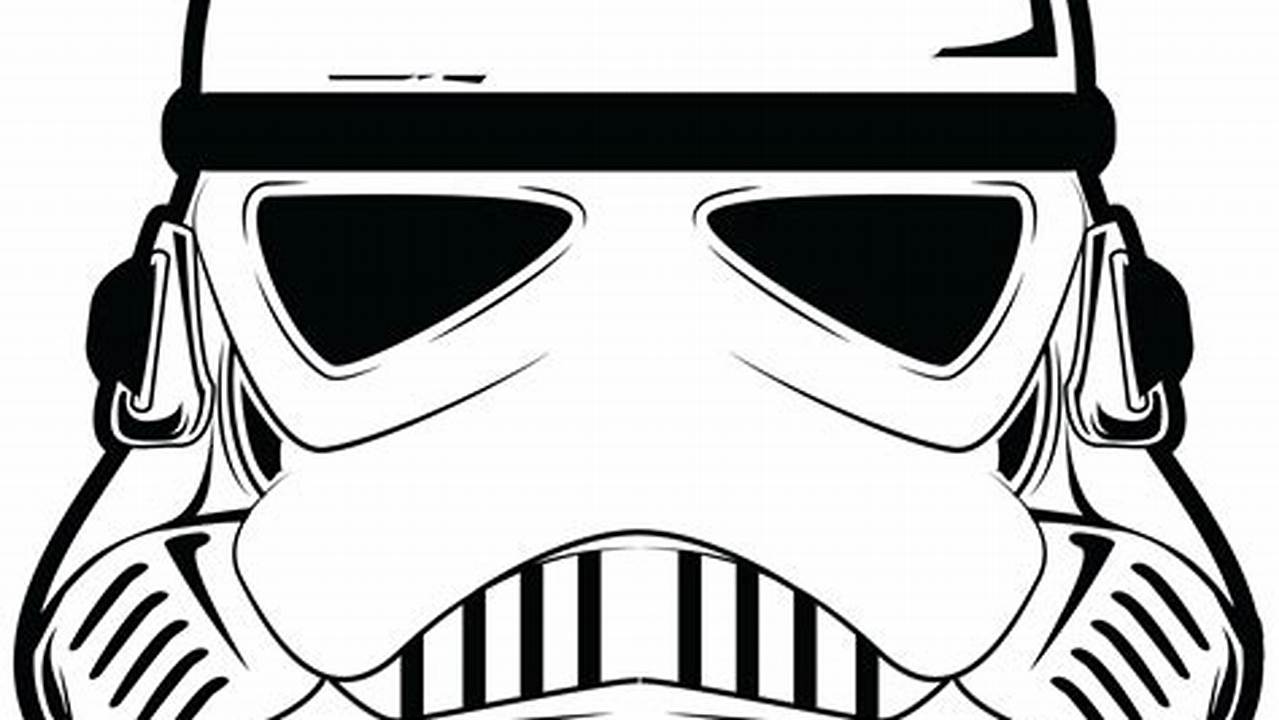 Uncover the Timeless Charm of Star Wars Clip Art in Black and White