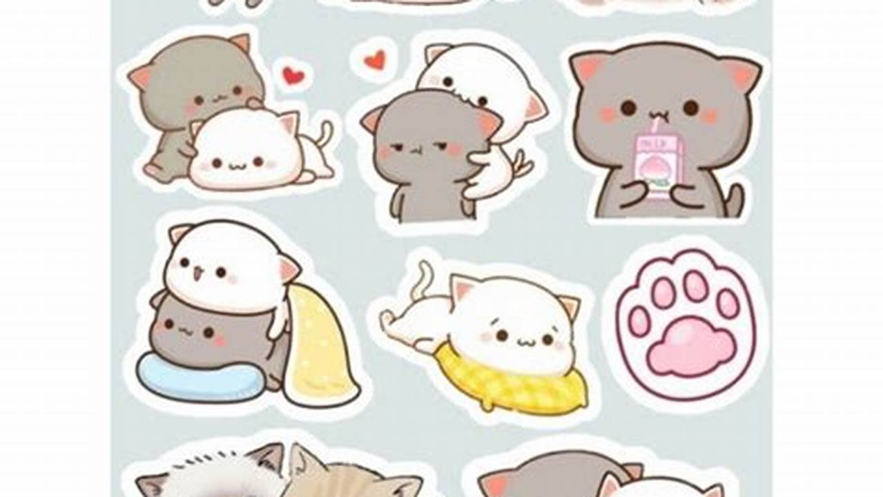 Koleksi Stiker Kucing Unik untuk Pecinta Kucing Sejati!