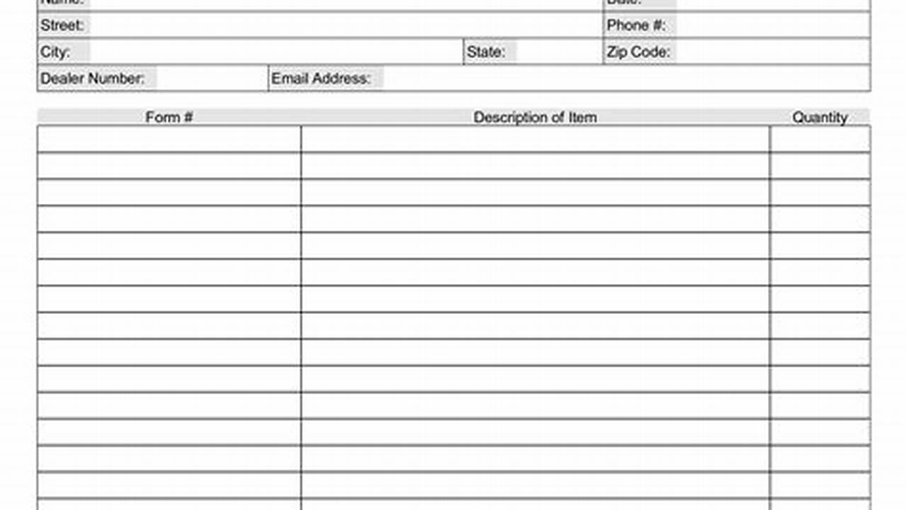 Discover the Power of Supply Ordering Templates: Insights and Tips for Excel Mastery