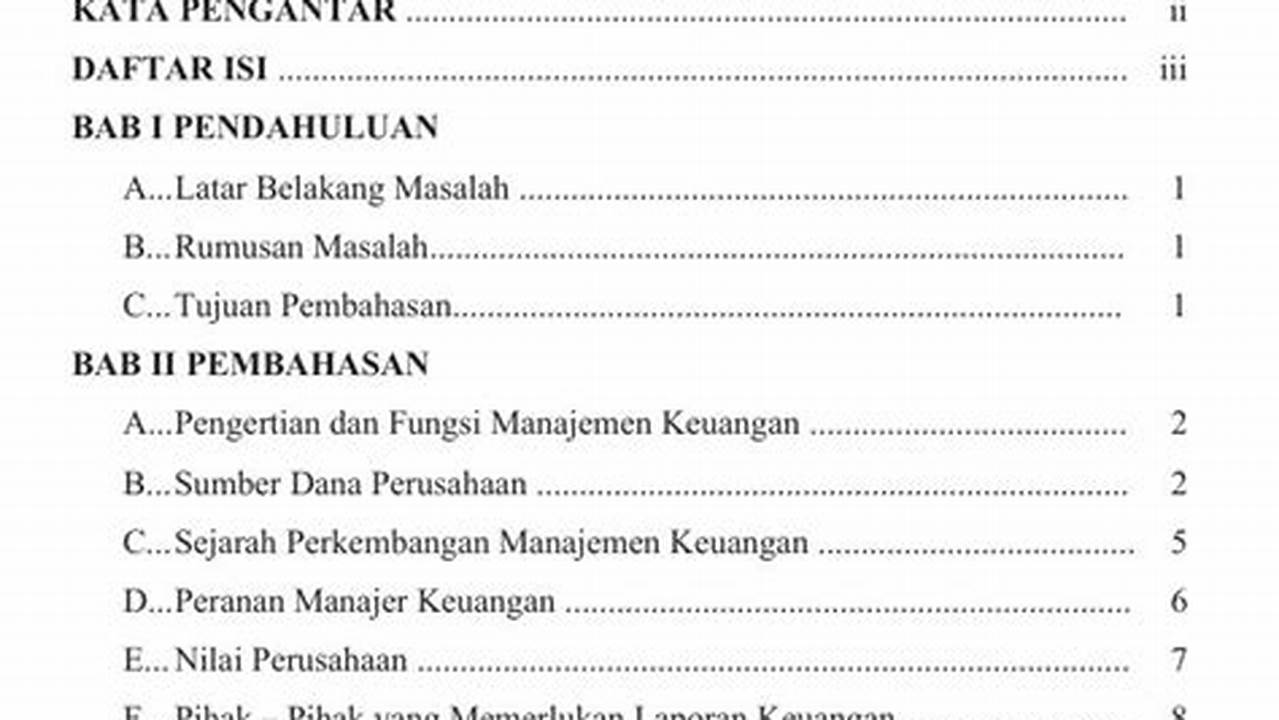 Panduan Lengkap: Susunan Makalah yang Baik dan Benar