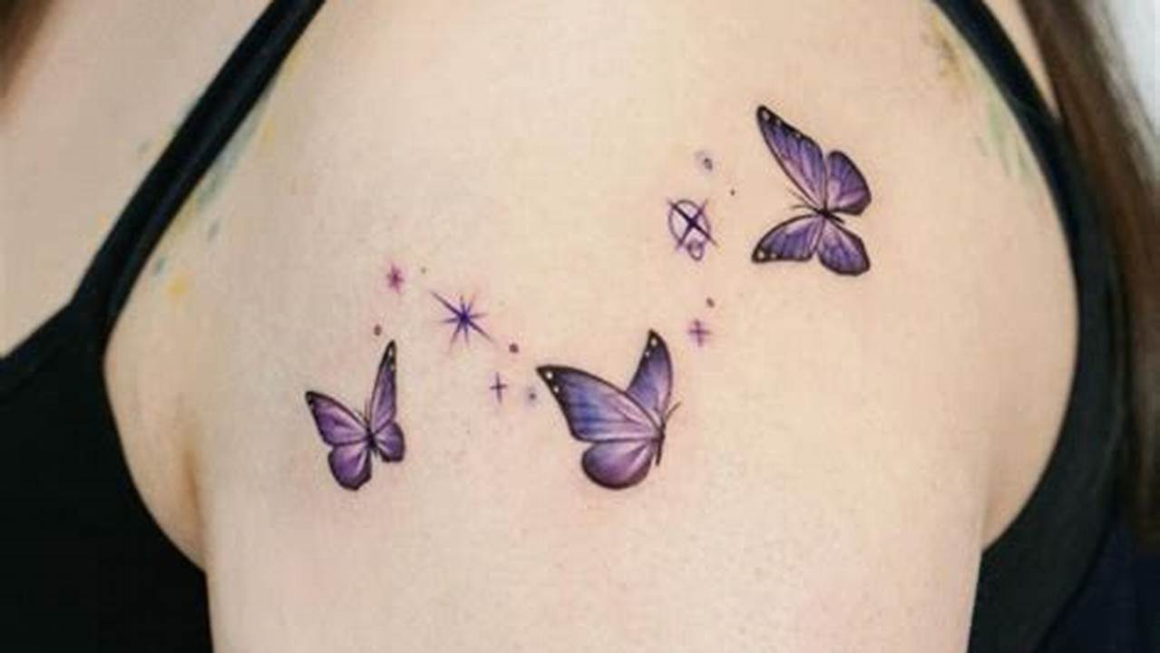 Unveil the Enchanting World of Butterfly Tattoos: Discover Symbolism, Designs, and More