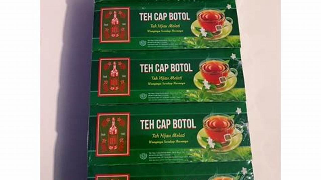 Teh Celup Botol: Rahasia Kenikmatan & Khasiatnya Terungkap!