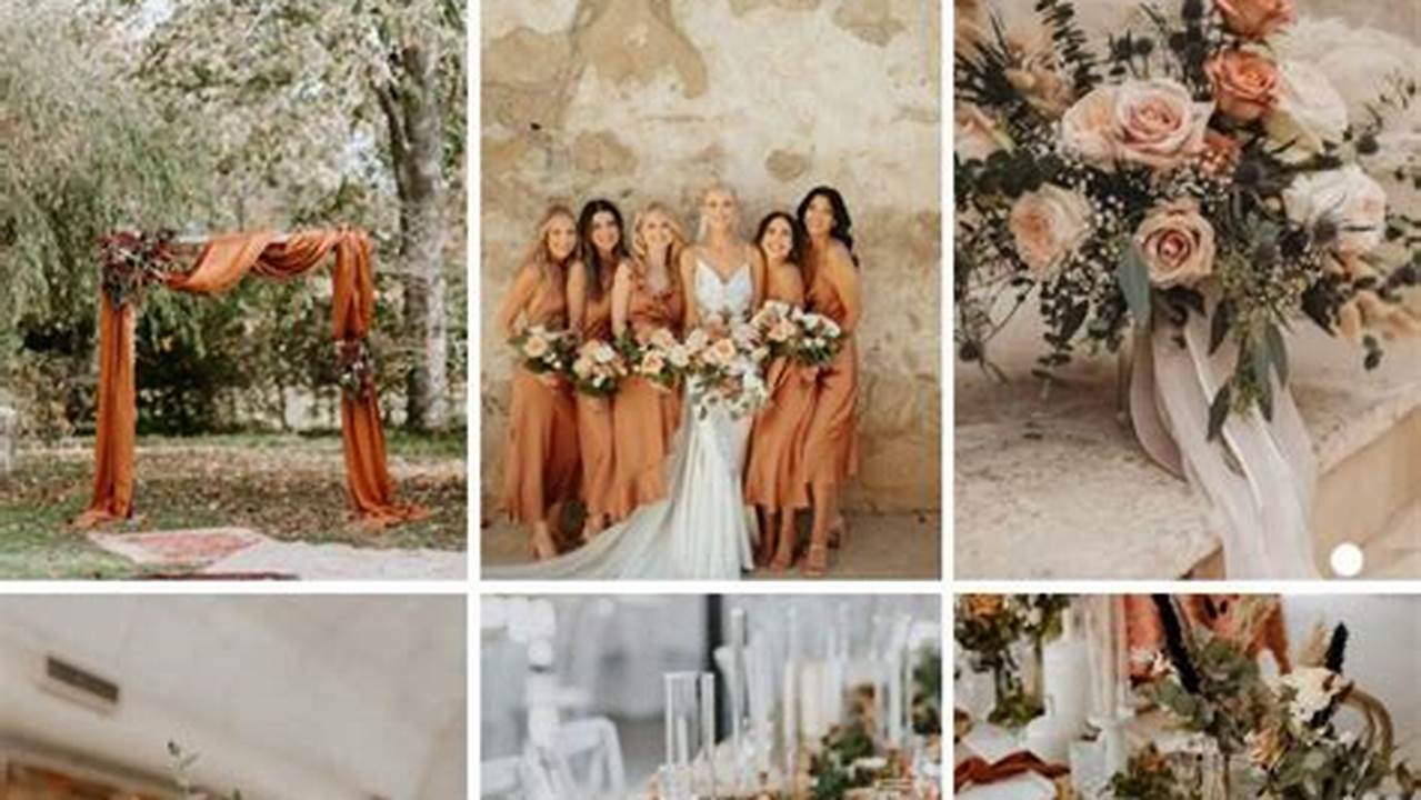 Unveiling the Enchanting World of Terracotta and Sage Green Weddings