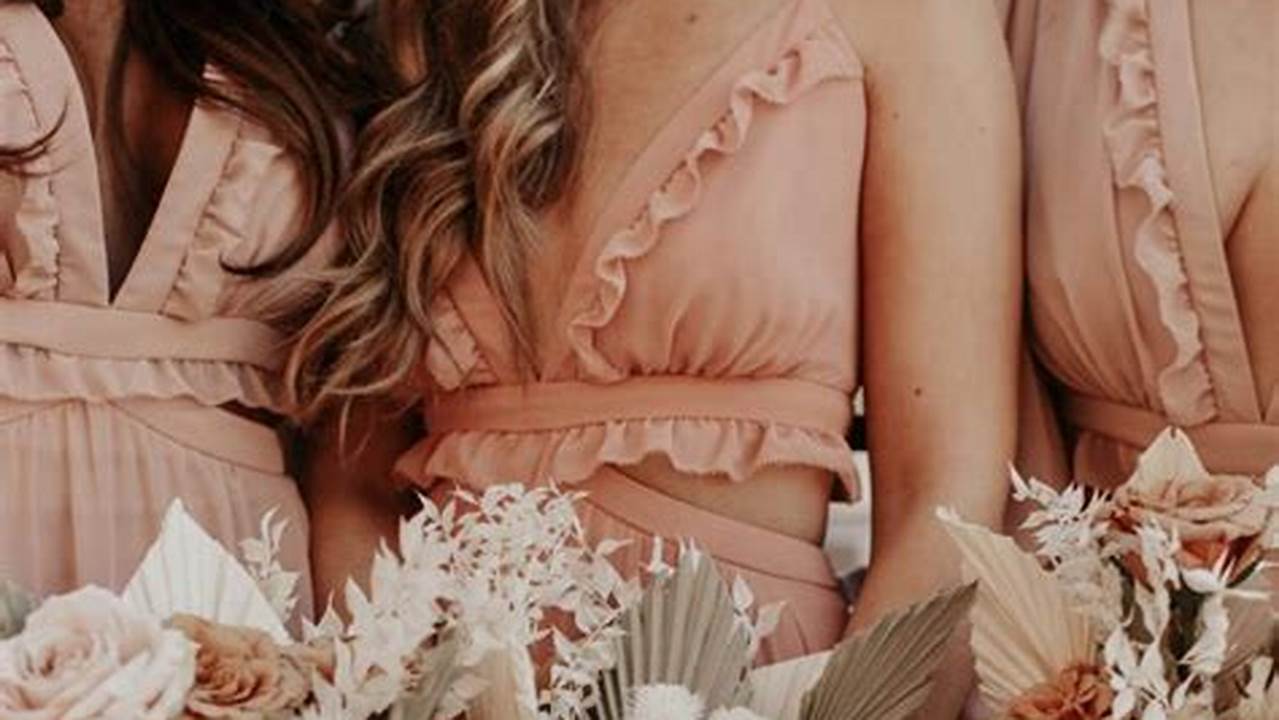 Terracotta Bridesmaid Dresses: Earthy Elegance for Modern Weddings