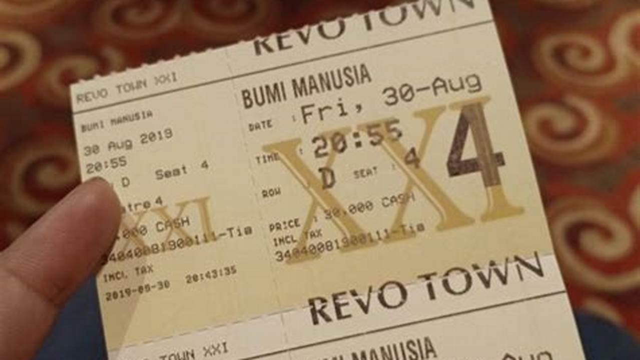Panduan Membeli Tiket Bioskop di Surabaya: Mudah dan Cepat!