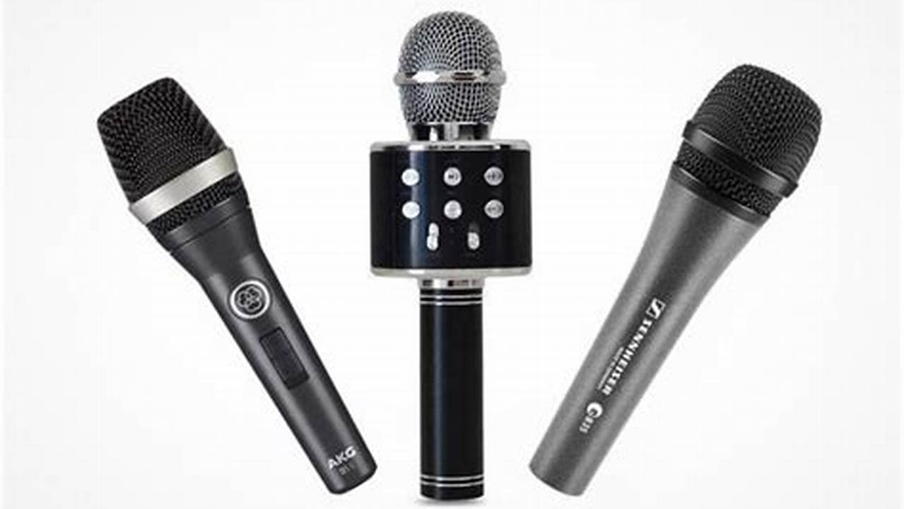 Tips Memilih Mikrofon yang Sempurna: Rahasia Terungkap!