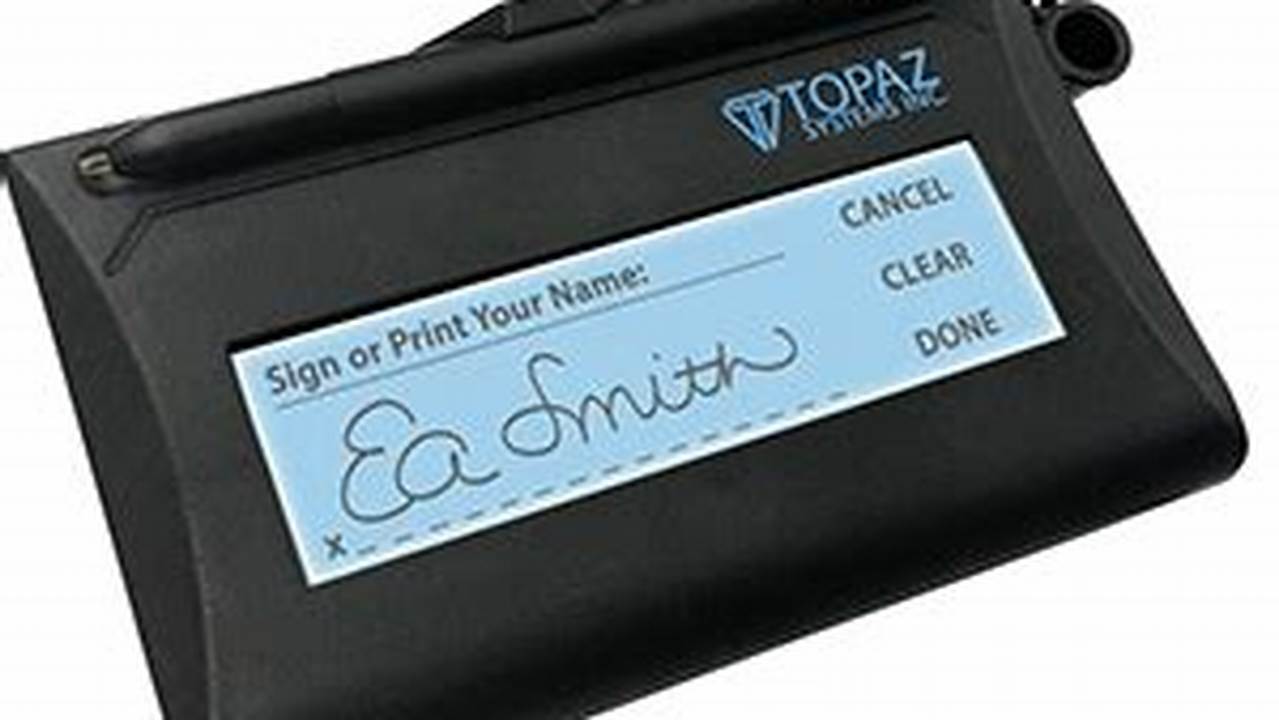 Topaz eSignature Software: The Ultimate Guide for Effortless Digital Signing