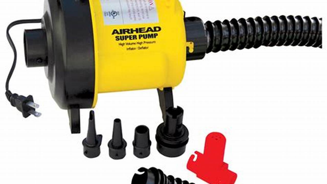 Unveiling the Power: Towable Tube Air Pumps Unveiled