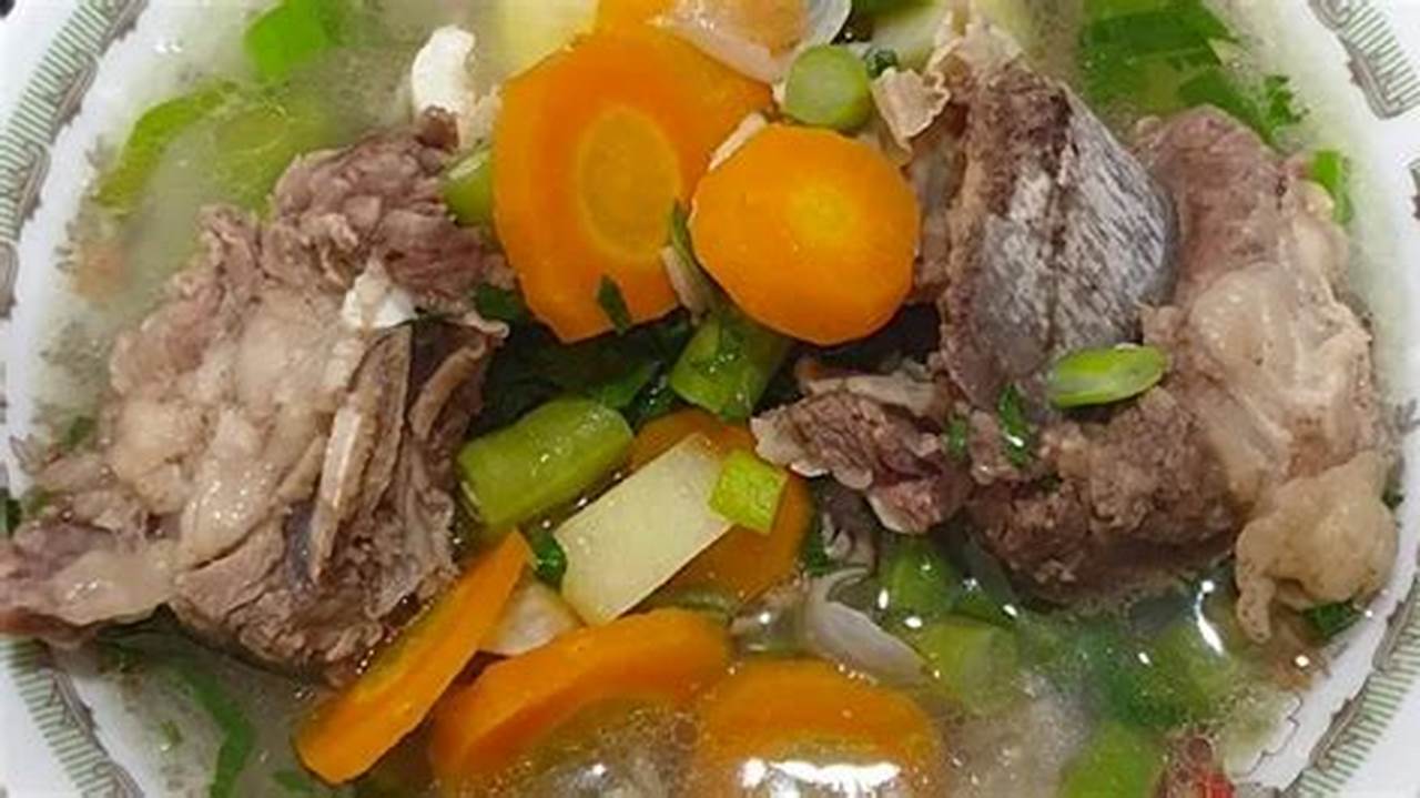 Cari Resep Tulang Kambing Paling Endeus, Dijamin Ketagihan!