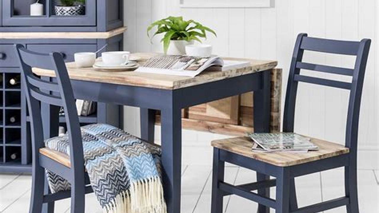Two Toned Kitchen Table and Chairs: A Stylish and Functional Addition to Your Home