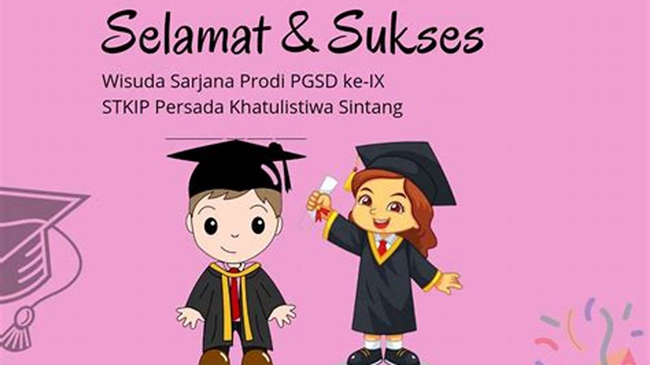 Referensi Ucapan Selamat Wisuda yang Berkesan dan Menyentuh Hati