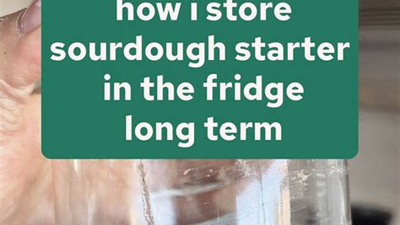 Unleashing Sourdough Magic: The Art of Using Sourdough Starter from the Fridge