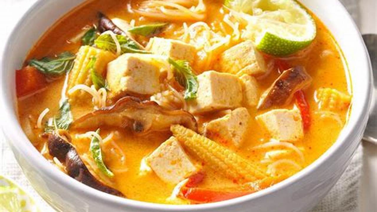 Unveil the Secrets of Vegetable Thai Curry Soup: A Culinary Adventure