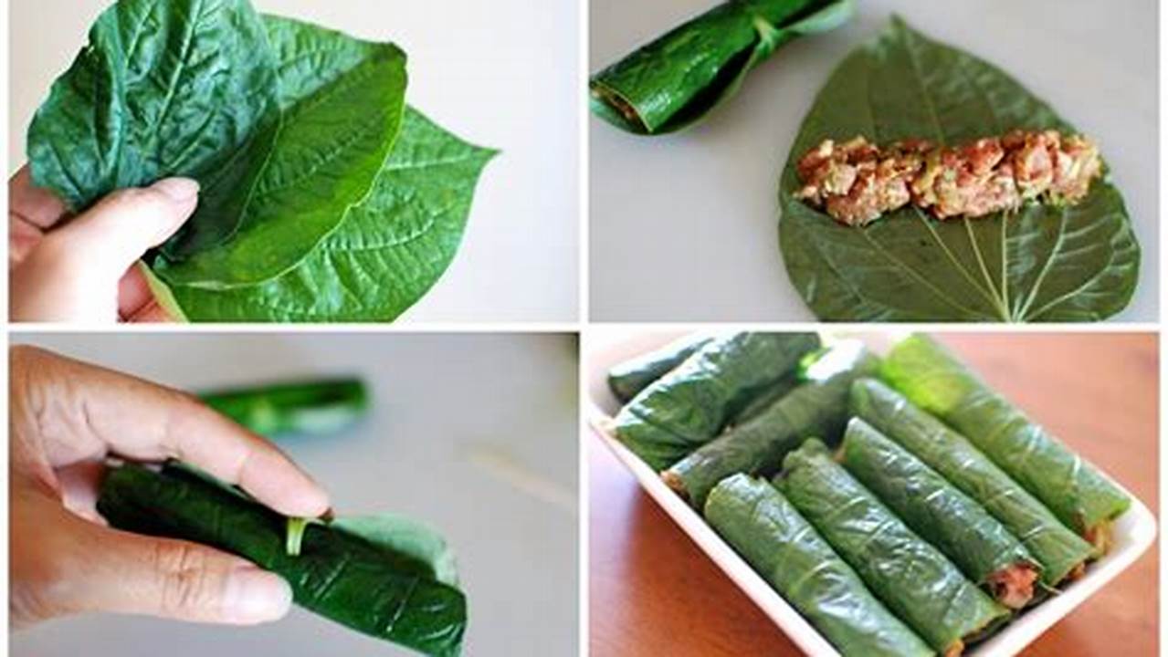 Resep Rahasia: Vietnamese Beef Wrapped in Leaf yang Menggiurkan