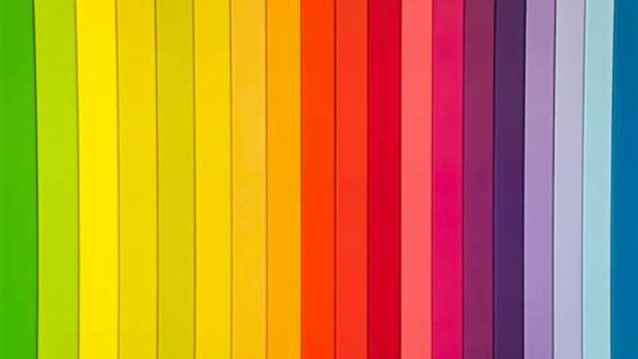 Warna Paling Langka: 7 Warna Indah dan Misterius