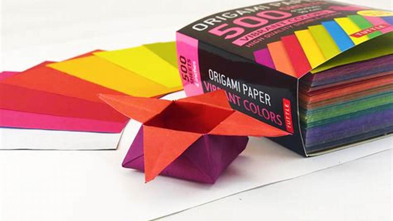 What Are Origami Sheets and How to Choose the Right Ones for Your Origami Projects
