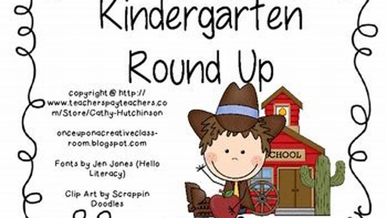 What Is A Kindergarten Round Up