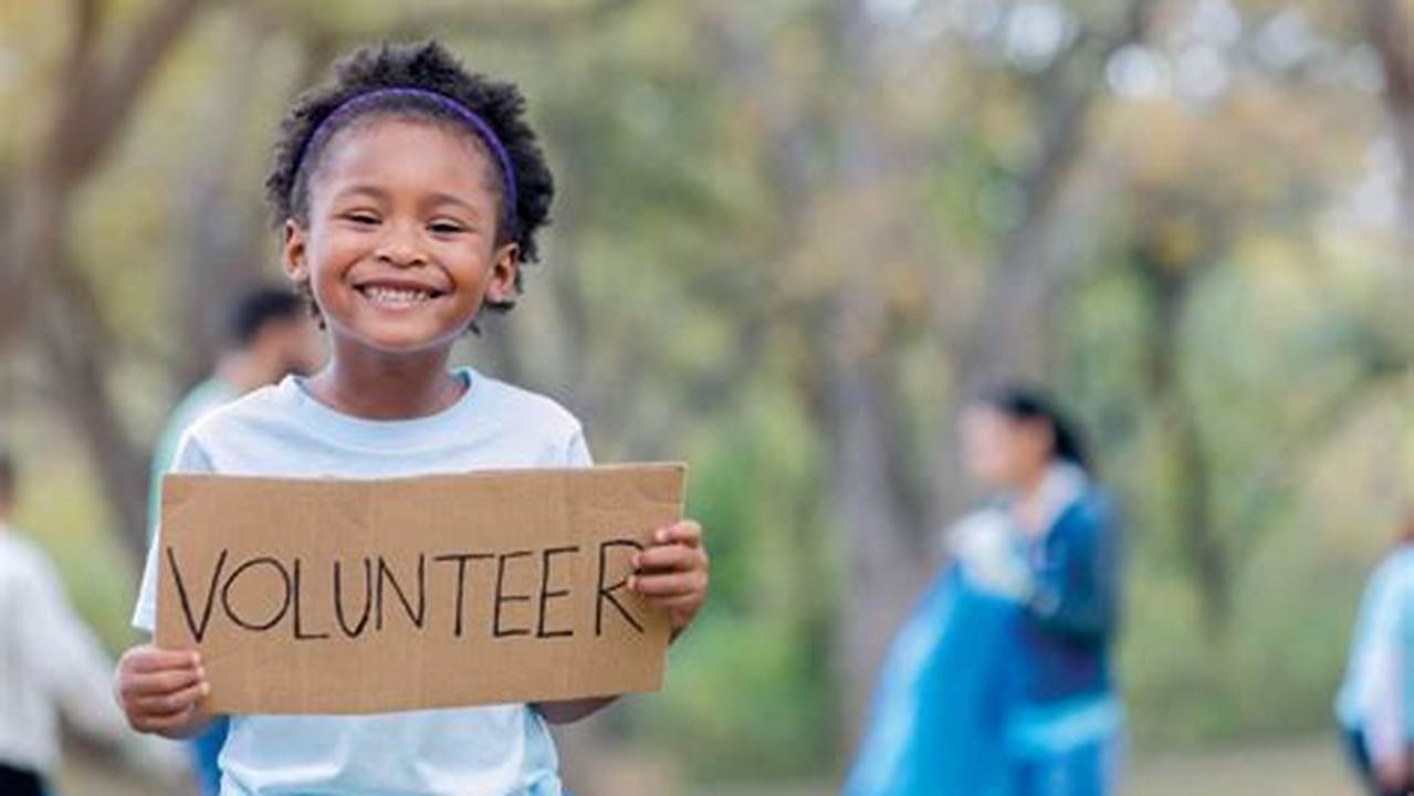 Where Can Kids Volunteer Their Time?