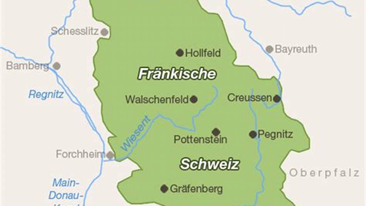 Auf den Spuren des fränkischen Geheimnisses: Wo versteckt sich die Fränkische Schweiz?