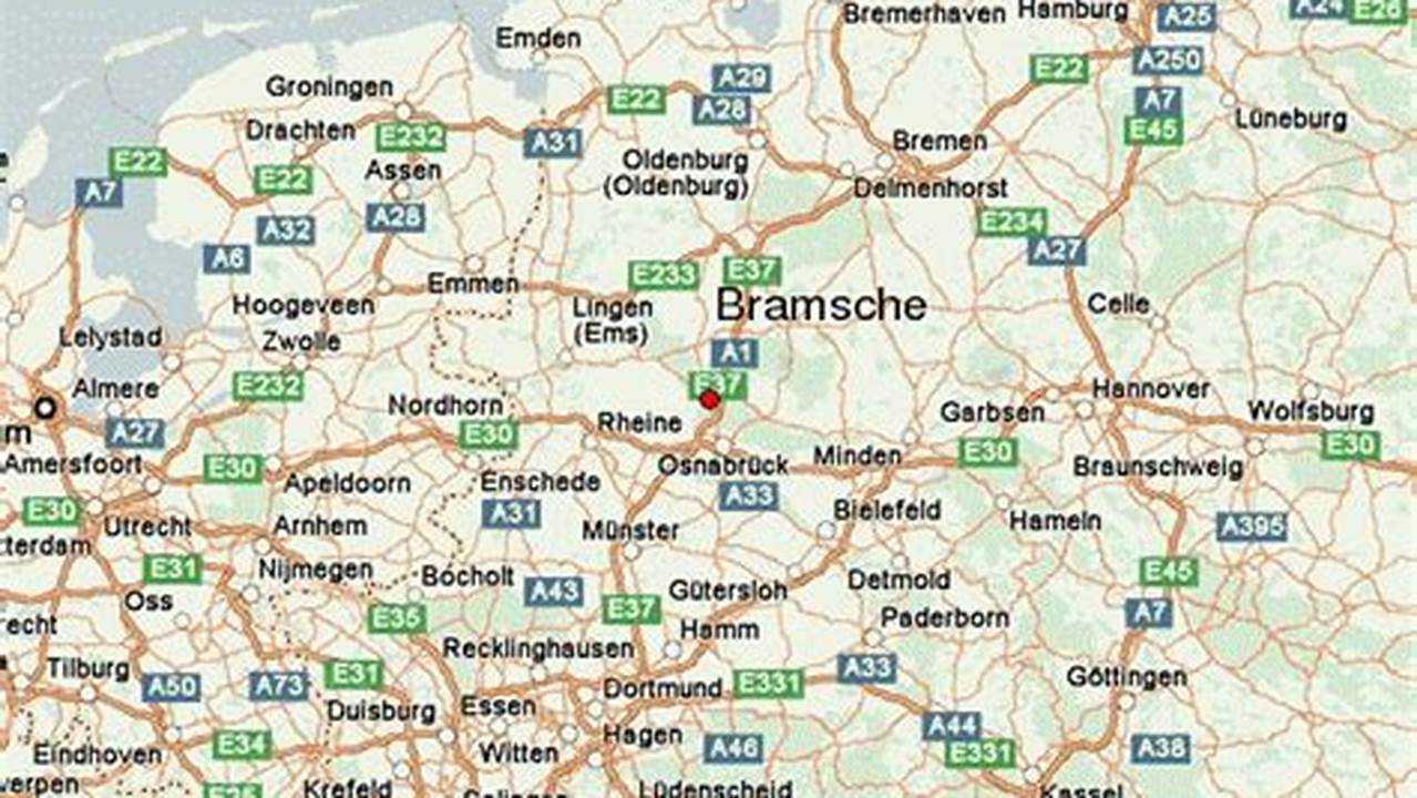 Entdecke die Geheimnisse von "Wo liegt Bramsche"?