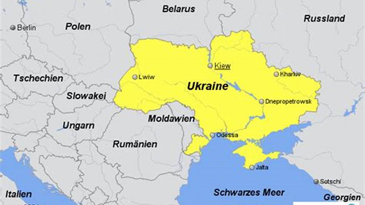 Entdecke die faszinierende Welt der Ukraine: Wo liegt sie und was sie zu bieten hat