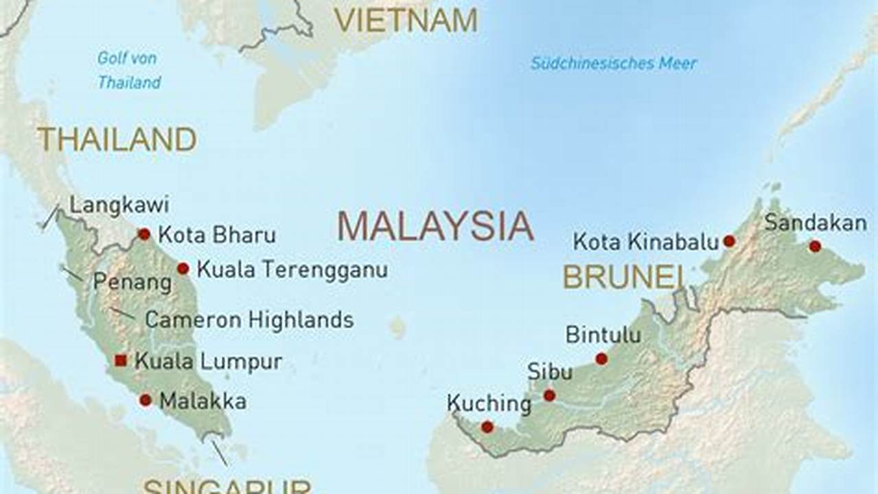Entdecke Malaysias verborgenen Charme: Wo liegt Malaysia?