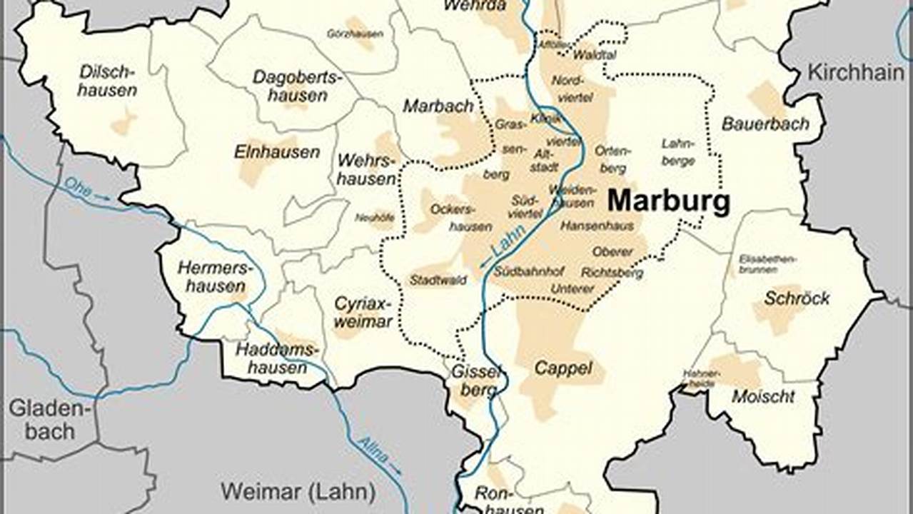 Wo liegt Marburg: Entdecke die Universitätsstadt im Herzen Hessens