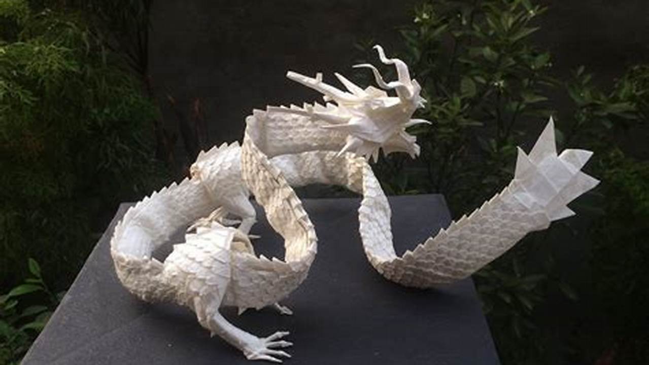 The World's Best Origami Dragon: A Journey into Paper-Folding Art