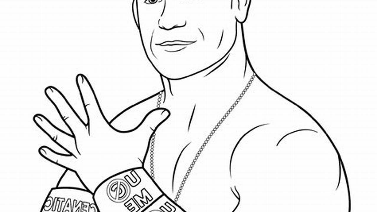 Wwe Coloring Pages