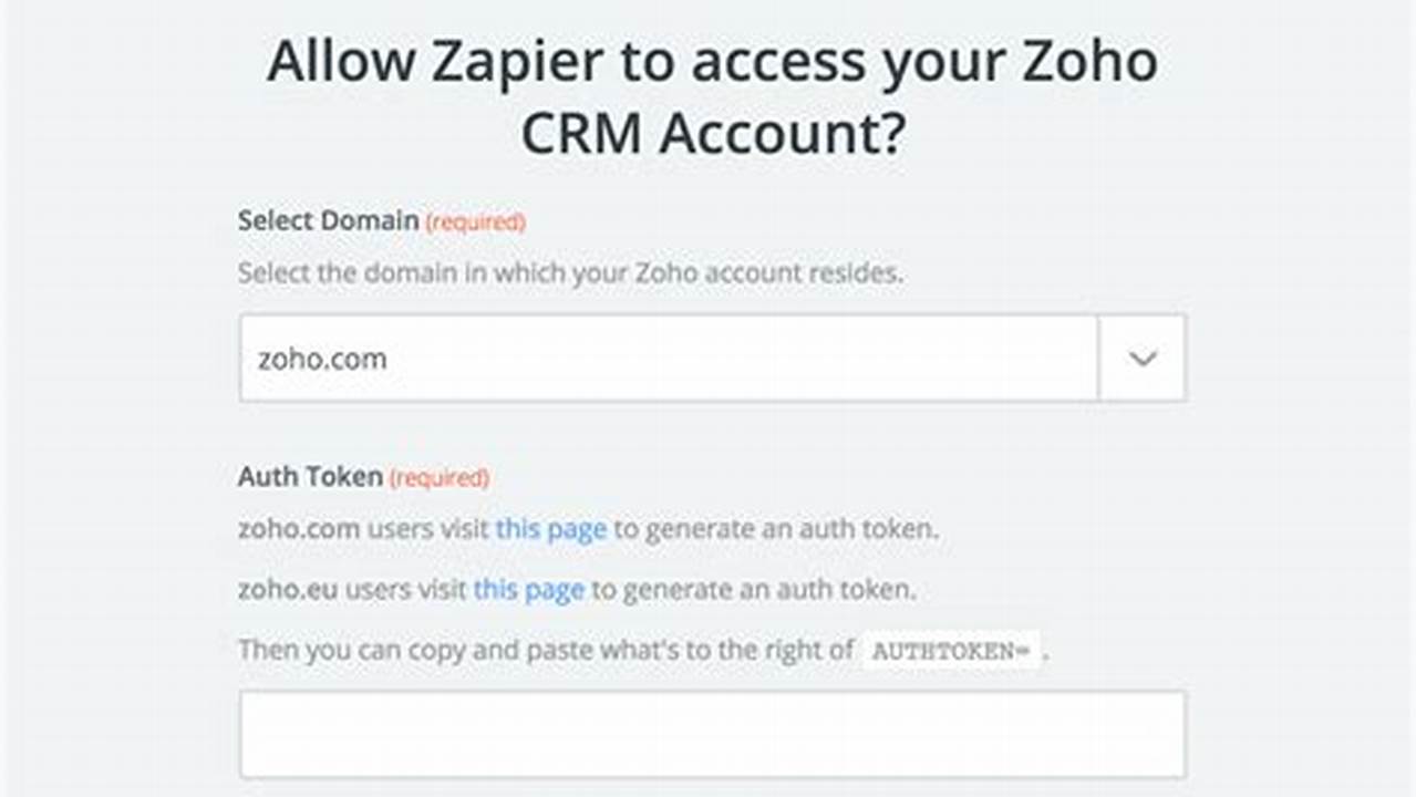 Zapier Zoho CRM: Seamless Integration for Efficient Business Processes