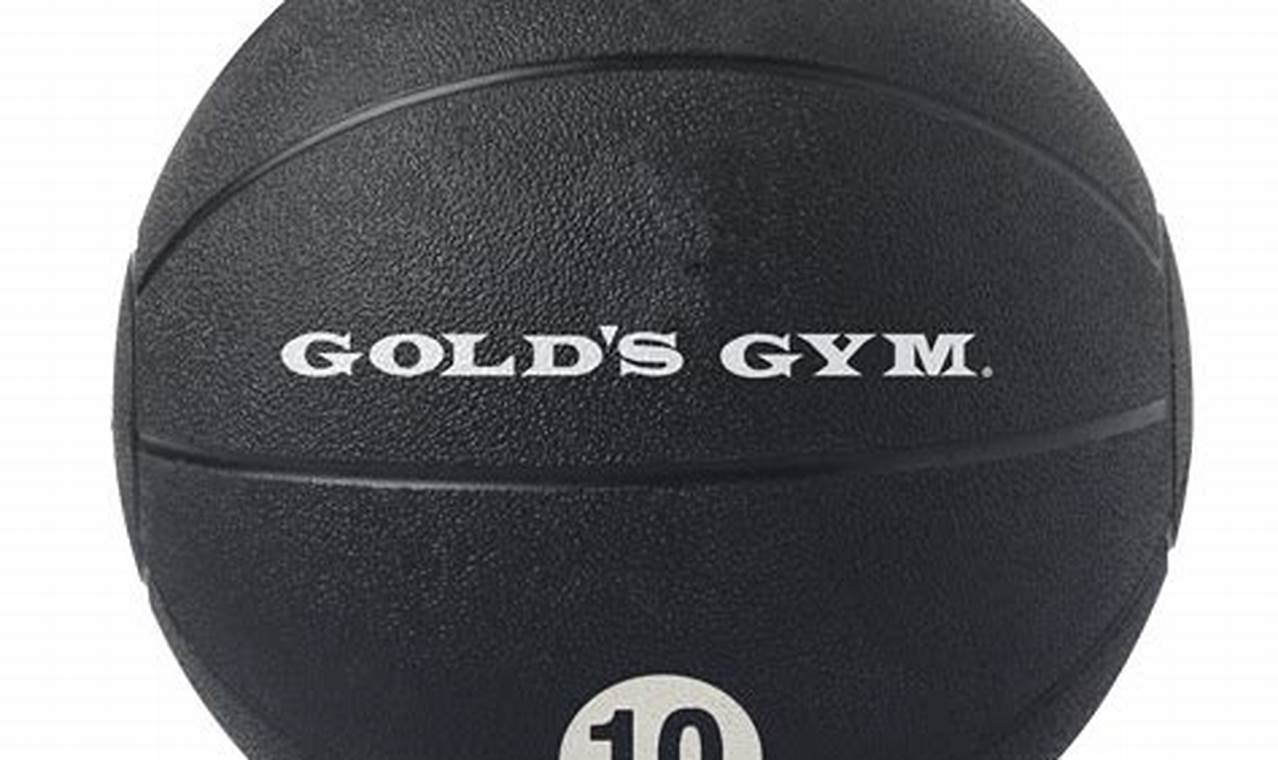 Unleash Your Fitness Potential: Discover the Secrets of the 10 Pound Medicine Ball