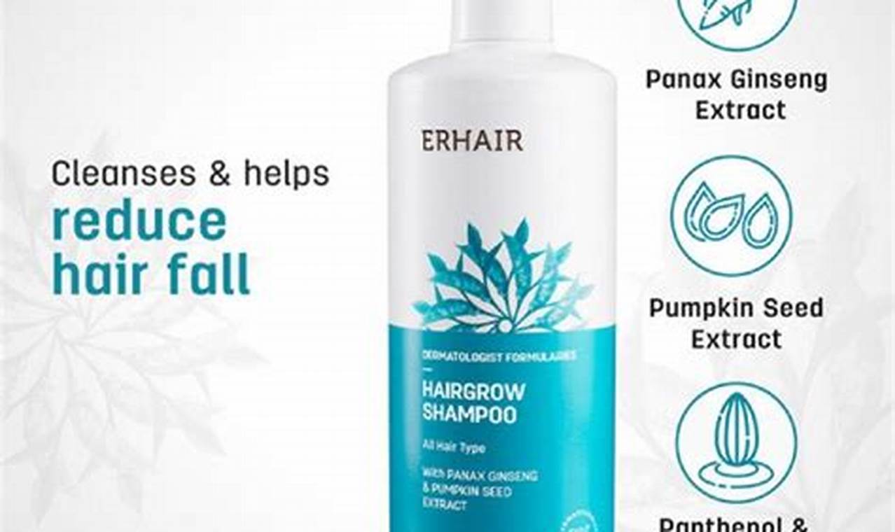11 rekomendasi shampo penumbuh rambut terbaik 2024