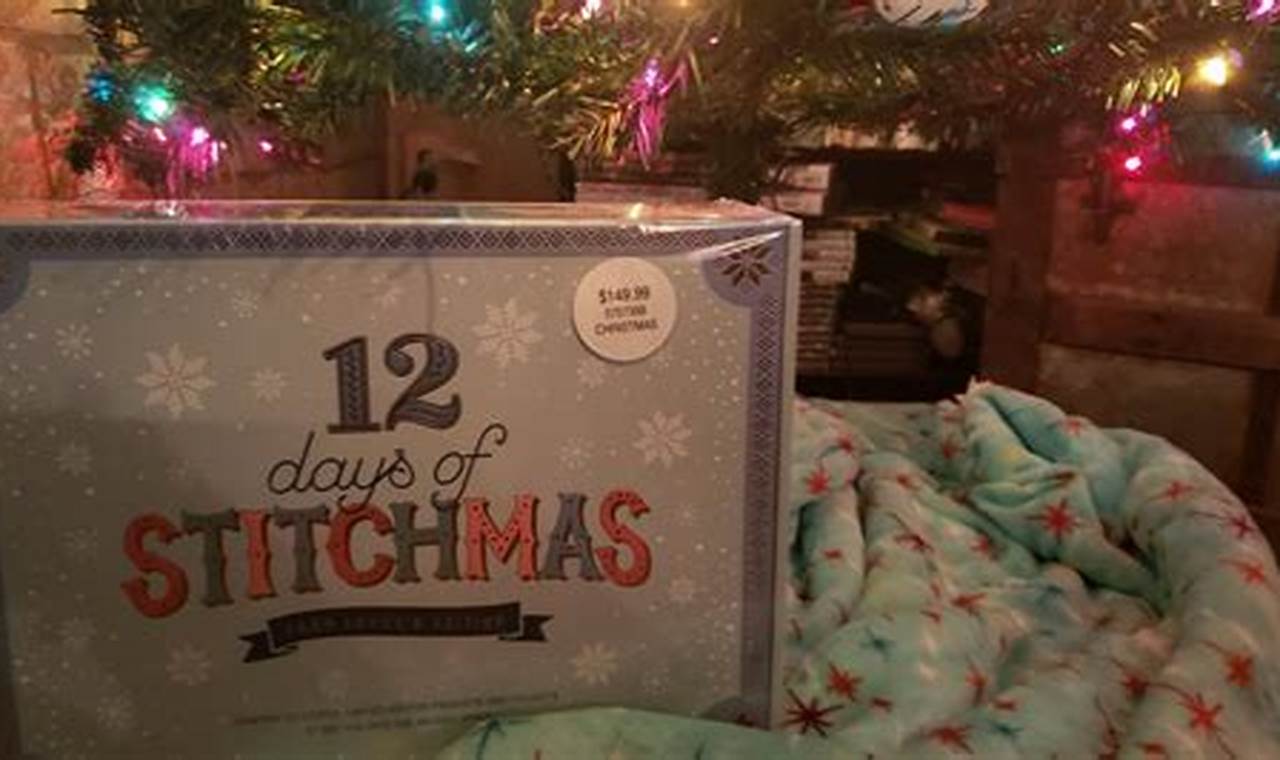 12 Days Of Stitchmas 2024 Advent Calendar